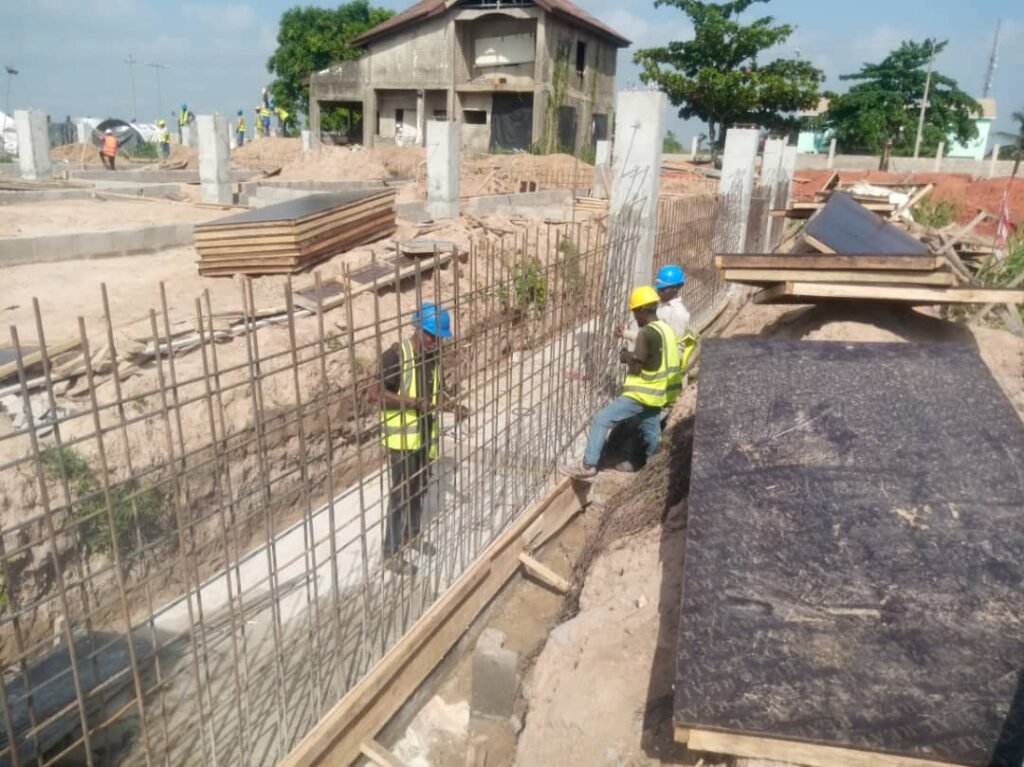 concrete foundation